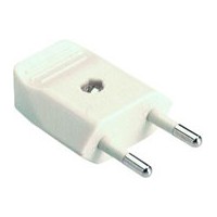 CLAVIJA BIPOLAR 10A 250V BLANCO