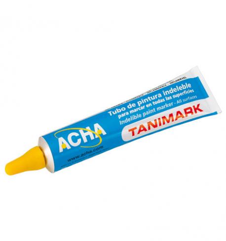 TUBO MARCADOR ACHA TANIMARK AMARILLO