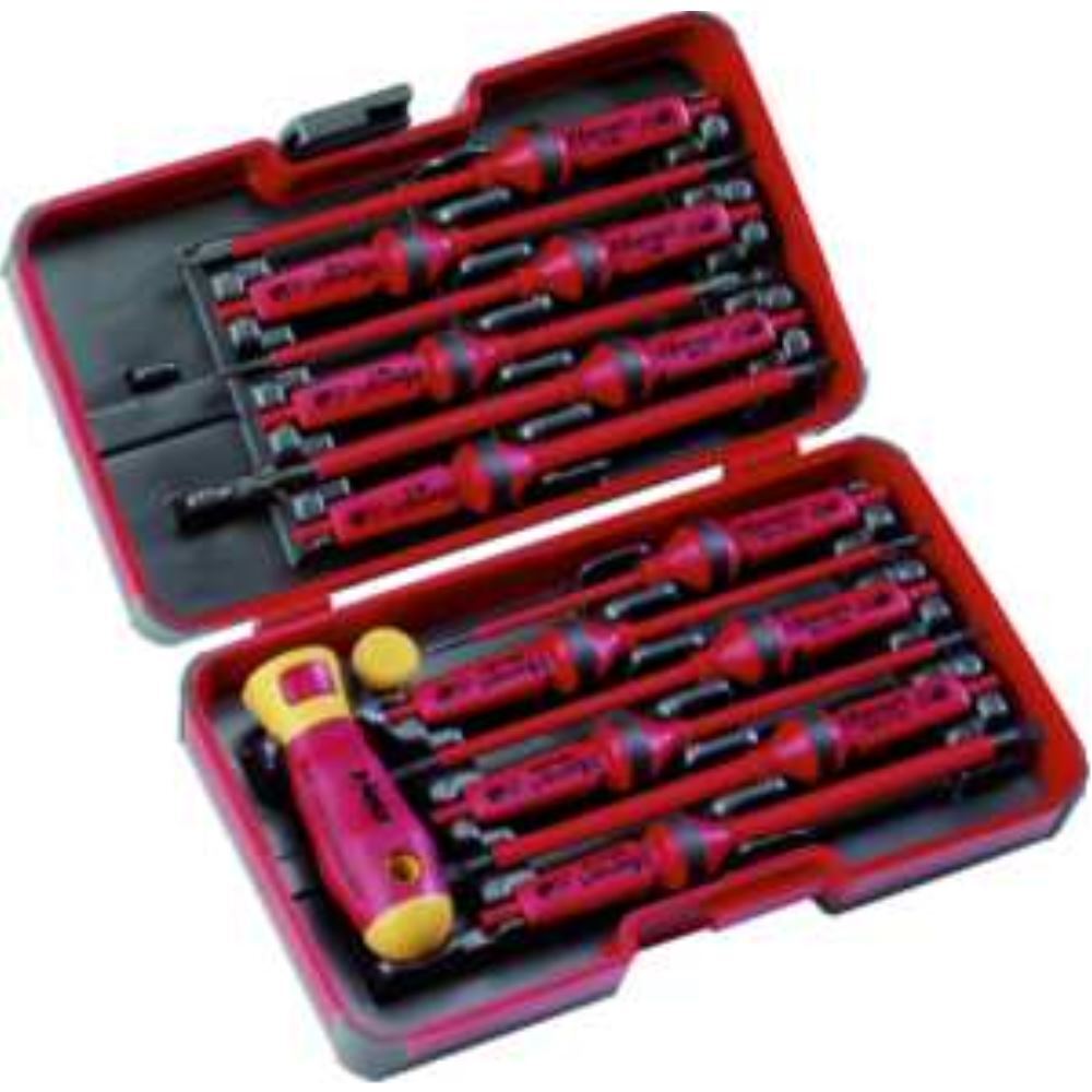 JGO.DESTORNILLADOR VAR.INTERC. E-SMART 1000V 06391306