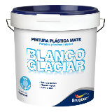 PINTURA BLANCO GLACIAR 4 L MATE BRUGUER