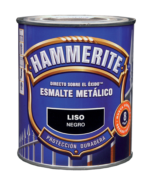 HAMMERITE LISO NEGRO 750