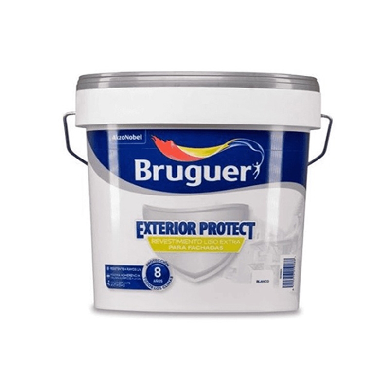 PINT EXTERIOR PROTECT LISO BLANCO 25 KG BRUGUER