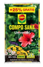 [87806] TIERRA COMPO-SANA 40+10 L UNIVERSAL